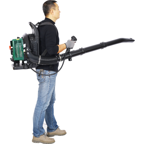 Gas-Powered 63.3cc 2-Stroke Backpack Leaf Blower – 750CFM High Airflow