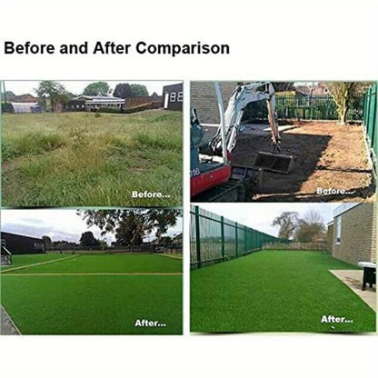 Premium 3ft x 32ft Artificial Grass Mat with Drainage Holes