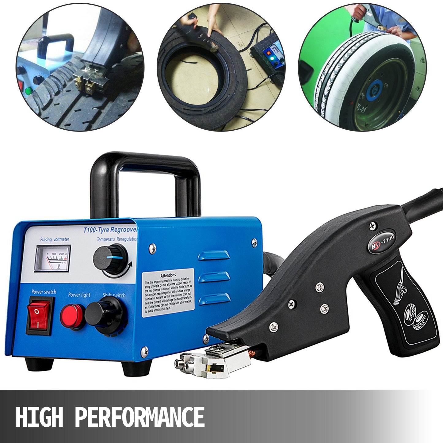 400W Electric Tire Grooving Iron for Trucks and Trailers