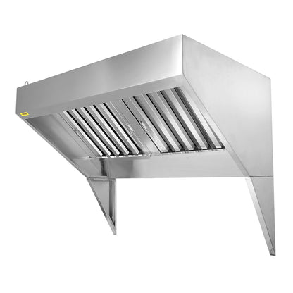 Stainless Steel Exhaust Hood for Food Trucks and Concession Trailers - 5FT Ventilation System