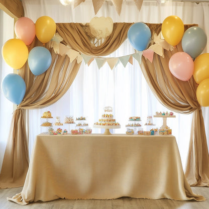 Natural Burlap Fabric Roll Tree Wrap – 40 inch x 75 ft for Crafts and Garden Use